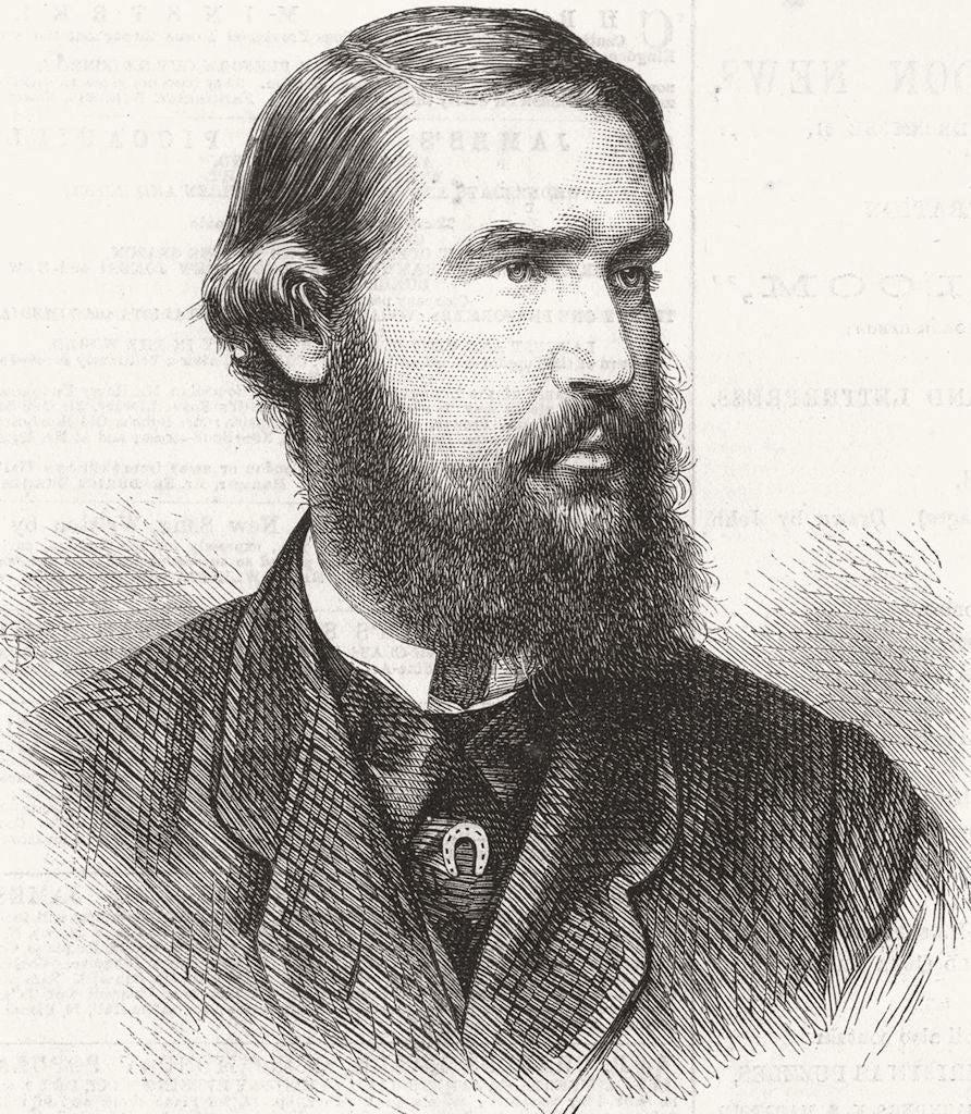 LANDSCAPES. Earl Brownlow 1867 old antique vintage print picture